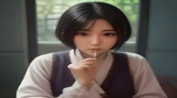 嫂子题材成人文学创作封面，暗色调书页与橙色光晕，营造家庭伦理叙事的紧张氛围